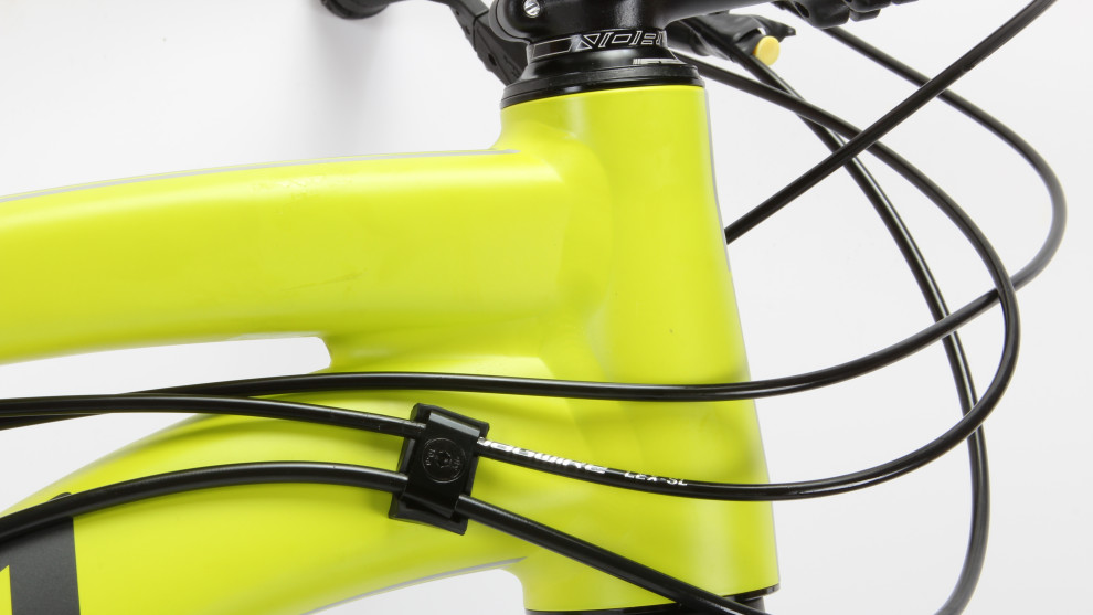 Internal routing may look tidier but general servicing remains easier with external cables&mdash;these extra guides help to minimise cable rub and rattles.